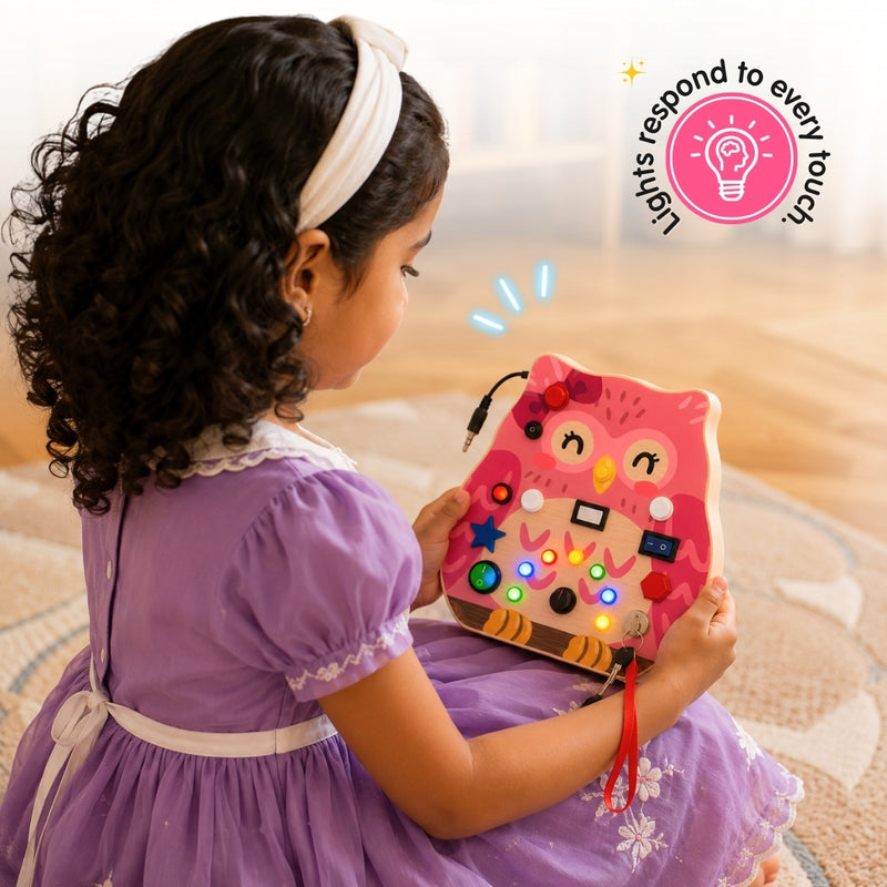 ✨ Every Button Sparks Joy Interactive lights reward every little touch with exciting visual feedback.
