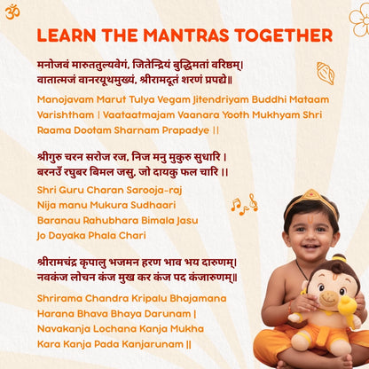 ClapCuddles™ Mantra Chanting Hanuman with Meditation Mode