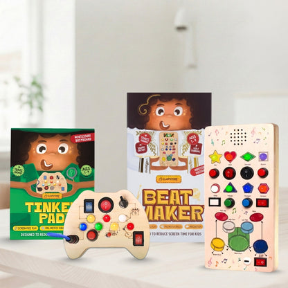 Montessori Beat Maker & Tinker Pad Combo (V9/V2)