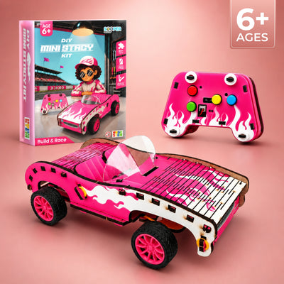 Sooper Brains™ Stacy DIY RC Car (Type-C Rechargeable)