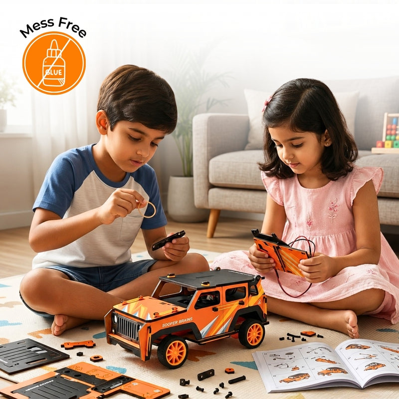 🚙 BUILT BY LITTLE EXPLORERS