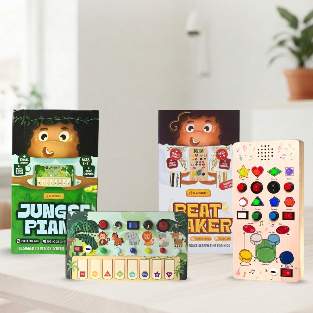 Montessori Beat Maker & Jungle Piano Combo (V9/V10)