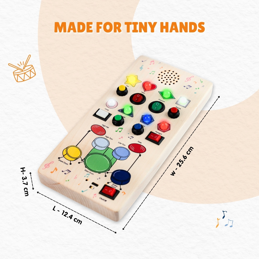 Beat Maker Montessori Busy Board - V9 Rechargeable