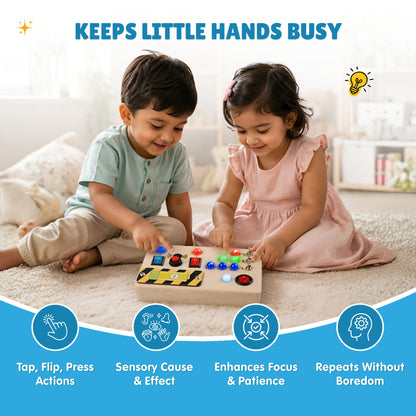 Toggle Play Montessori Busy Board-V6