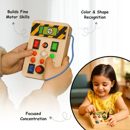 Spark Switch Montessori Busy Board-V1