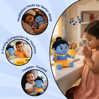 Clap Cuddle™ Mantra Chanting Krishna with Meditation Mode