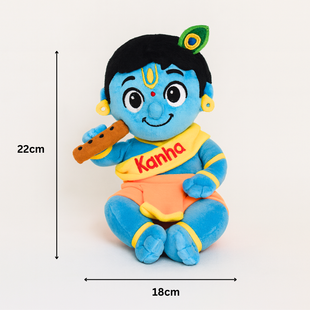 Clap Cuddle™ Busy Chanting Krishna Soft Toy