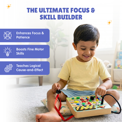 City Explorer Montessori Busy Board-V11