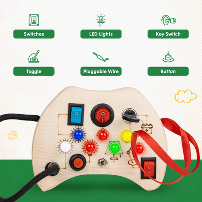 Tinker Pad Montessori Busy Board-V2