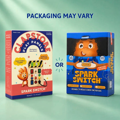 Spark Switch Montessori Busy Board-V1