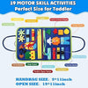 Montessori Busy Book For Age3+ (Blue) – Interactive Sensory Activities for Toddlers