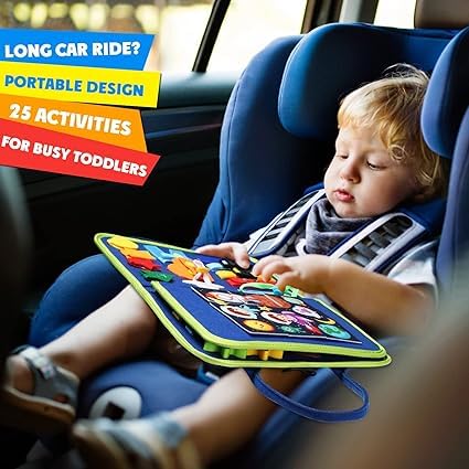 Travel Friendly Easy Portable Toy Kits for Toddlers. Which Keeps them Entertained for hours.