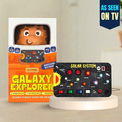 Galaxy Explorer Montessori Busy Board V3 – STEM Toy for Curious Minds