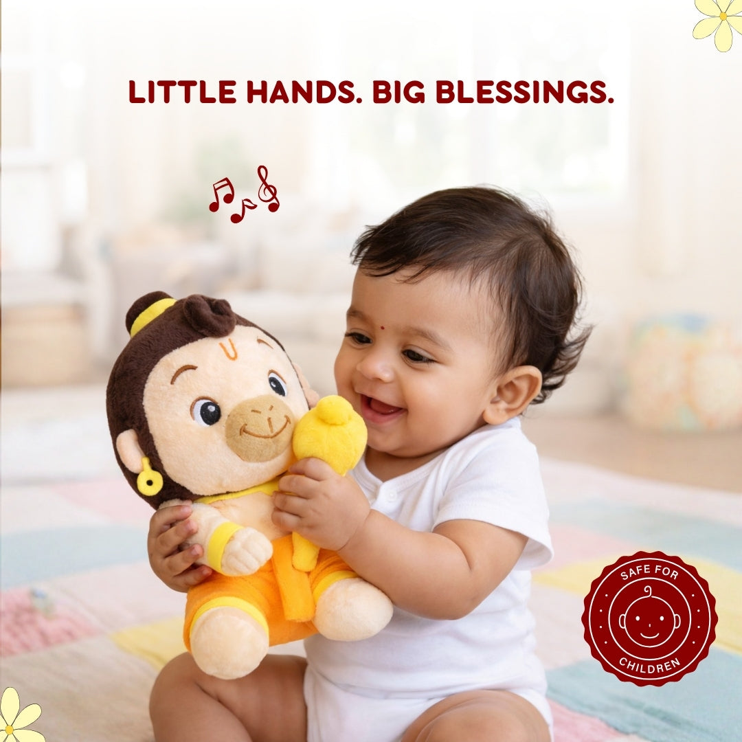 ClapCuddles™ Mantra Chanting Hanuman with Meditation Mode