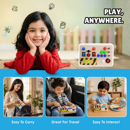 Toggle Play Montessori Busy Board-V6
