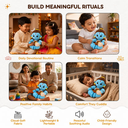 Clap Cuddle Mantra Chanting Shiva plush toy