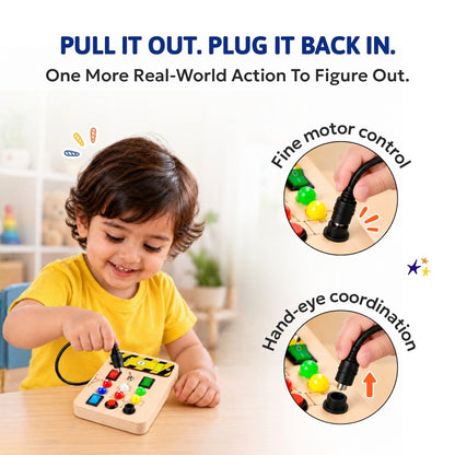 Spark Switch Montessori Busy Board-V1