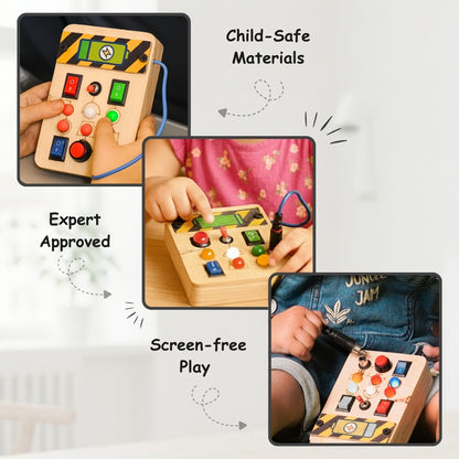 Spark Switch Montessori Busy Board-V1