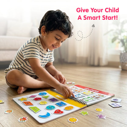 Activity Busy Book: Interactive Learning Binder for Toddlers & Preschoolers