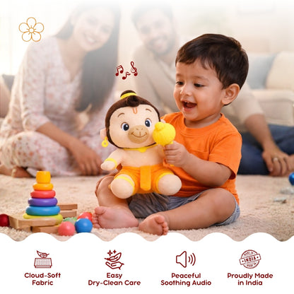 ClapCuddles™ Mantra Chanting Hanuman with Meditation Mode