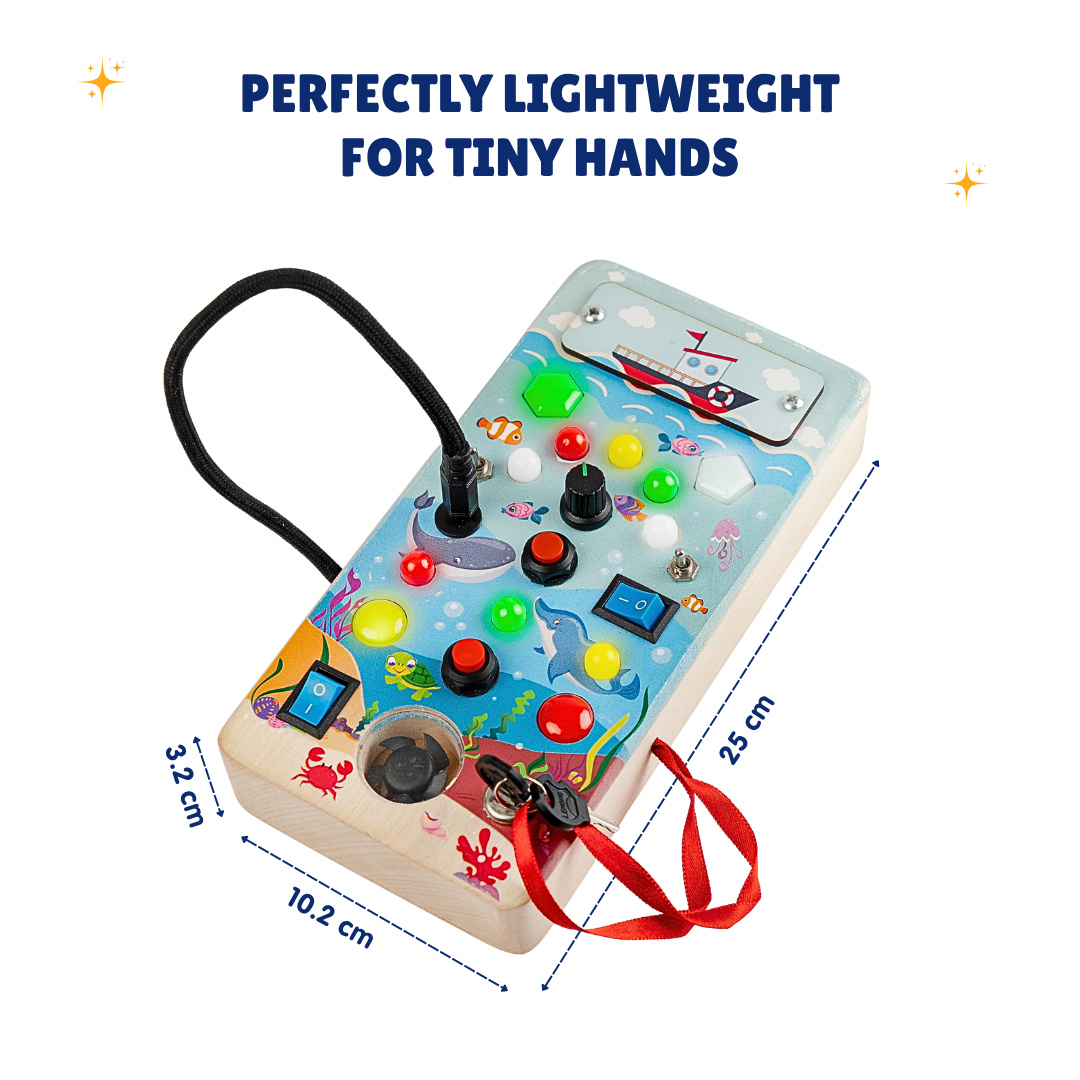 Bubble Montessori Busy Board - V12