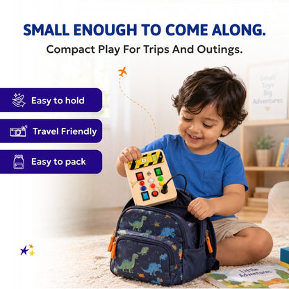 Spark Switch Montessori Busy Board-V1