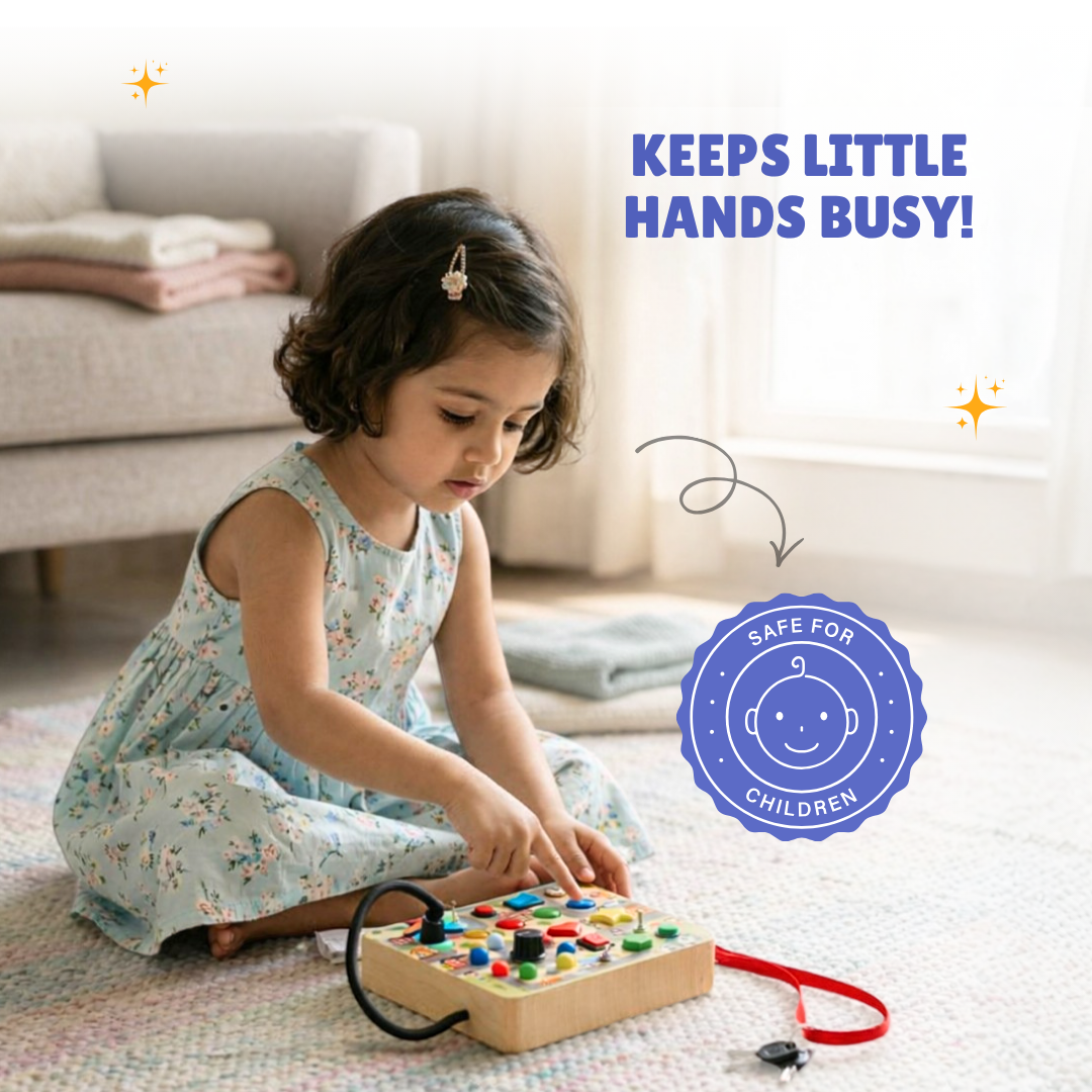 City Explorer Montessori Busy Board-V11