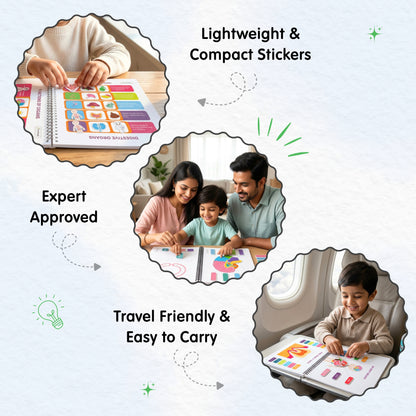 Human Body Busy Book: Interactive Learning Binder for Toddlers & Preschoolers