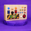 Montessori Toggle Play & Police Cruiser Busy Board Combo (V6/V7)