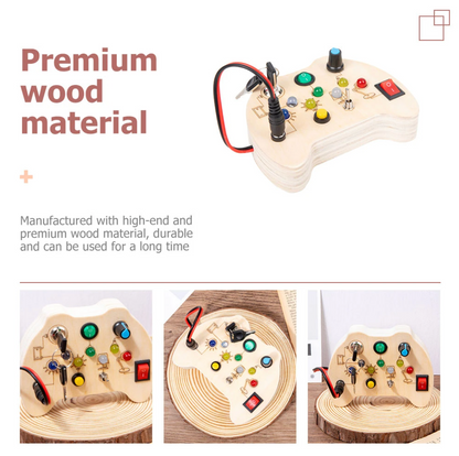 Montessori Tinker Pad & Mini Switch Busy Board (Combo V2/V4)