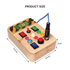 Montessori Portable Switches Wooden Busy Board V1