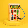 Montessori Spark Switch & Police Cruiser Busy Board Combo (V1/V7)