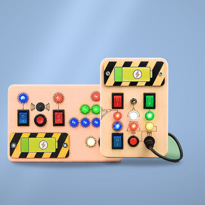 Toggle Play and Spark Switch busy board combo
