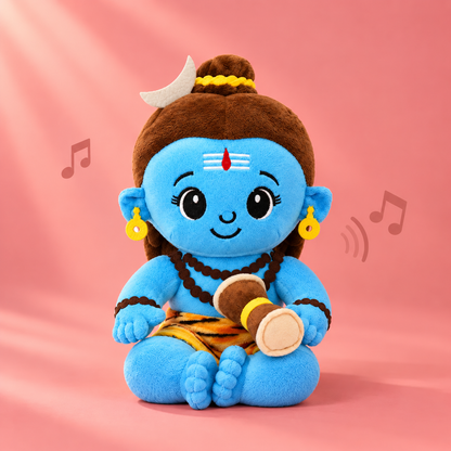 Clap Cuddle Mantra Chanting Shiva plush toy