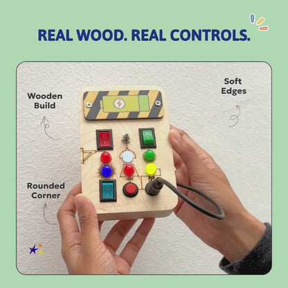 Spark Switch Montessori Busy Board-V1