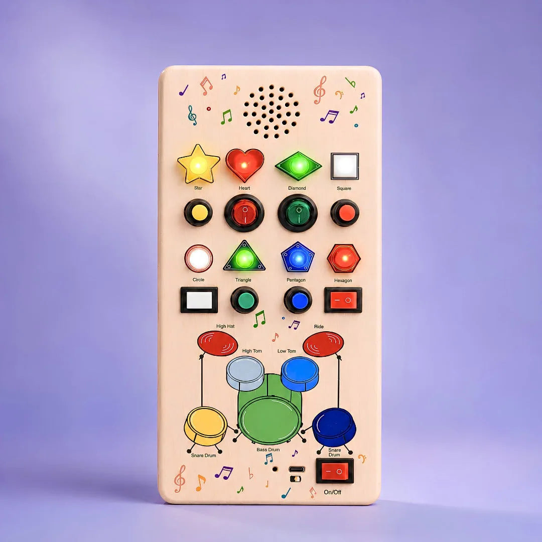 Beat Maker Montessori Busy Board - V9 Rechargeable