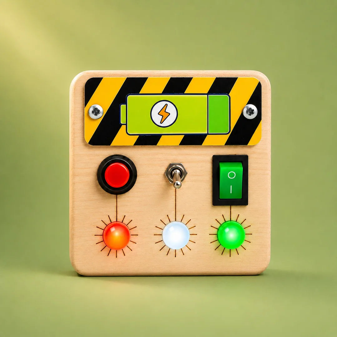 Mini Switch Montessori Busy Board-V4